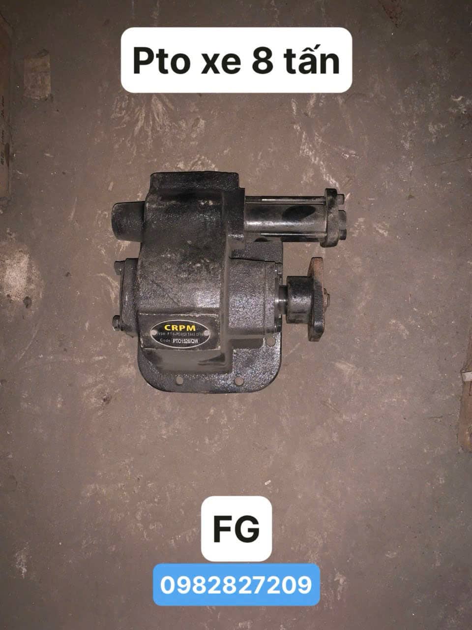 cóc trích lực pto xe hino fg