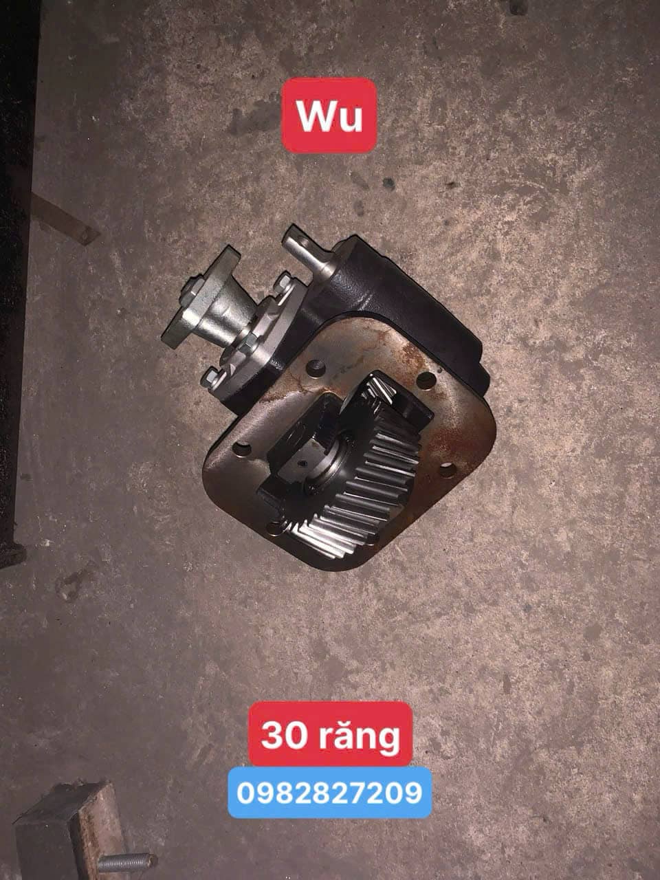 cóc trích lực pto xe hino xzu