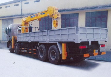 Xe tải chenglong gắn cẩu soosan 10 tấn