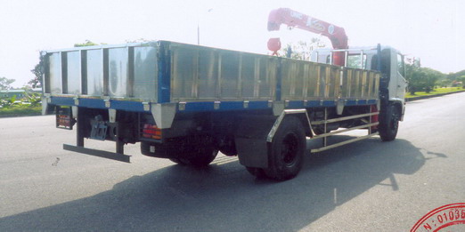 Xe tải hino Fg gắn cẩu unic 3 tấn