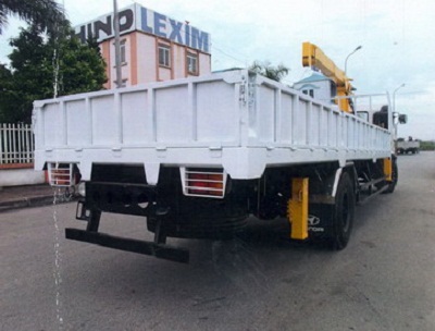 xe tải hino 8 tấn gắn cẩu soosan