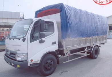 xe tải hino dutro 300 5 tấn thùng bạt