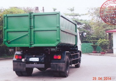 xe tải hino fg 8 tấn chở rác