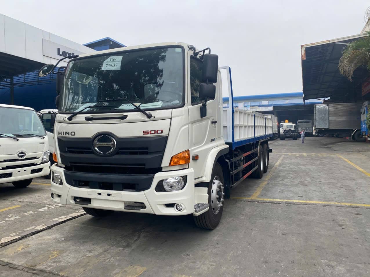 Xe tải Hino FL 15 tấn thùng lửng 7,6m