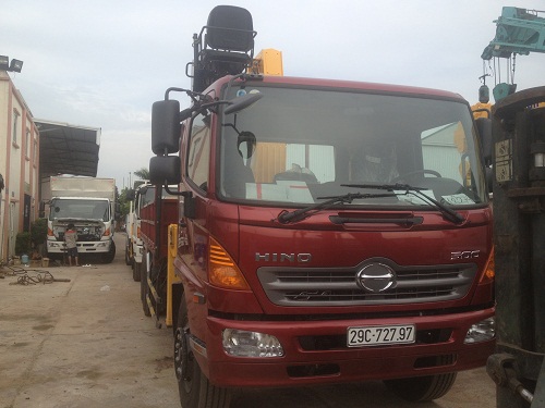 Đại lý xe tải gắn cẩu tại Ninh Bình, Bán xe tải gắn cẩu tại Ninh Bình