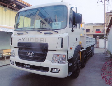 Xe tải Hyundai gắn cẩu soosan 7 tấn